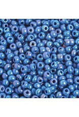 Czech 401014 6 Seed  Opaque Medium Blue AB