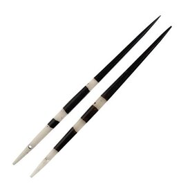 Imitation Porcupine Quill  Pendant Natural Bone 100mm   x2