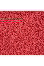 Czech 42129  10 Seed Opaque Red Matte Dyed PermaLux
