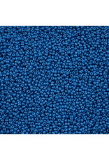 Czech 42120 10 Seed Opaque Blue Dyed PermaLux