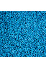 Czech 42140 10 Seed Opaque Dark Turquoise Matte Dyed PermaLux