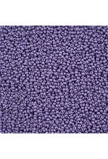 Czech 42113 10 Seed Chalk Lavender Dyed PermaLux