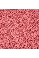 Czech 42130 10 Seed Chalk Pink  Matte Dyed PermaLux