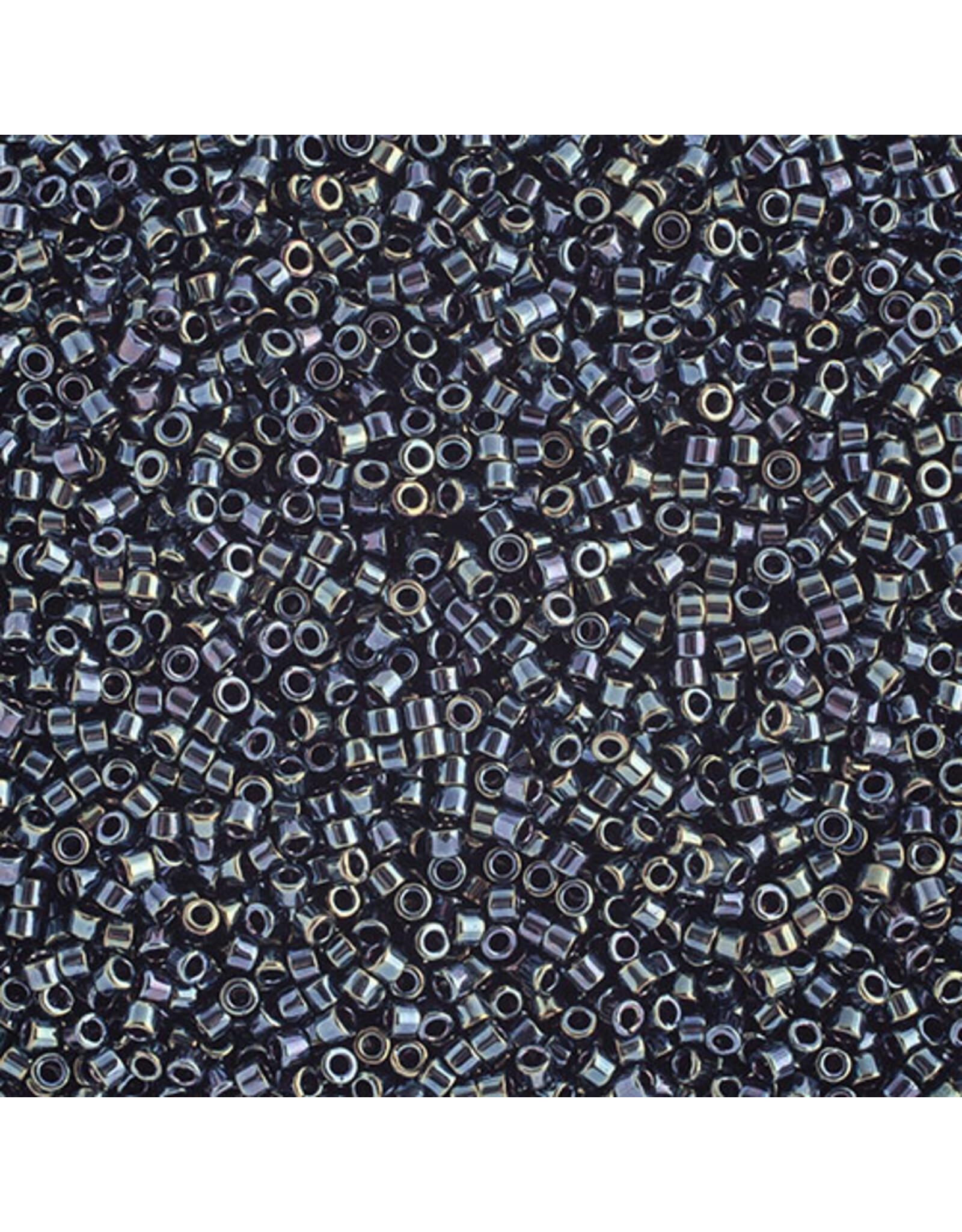 Miyuki db6 11 Delica  Gunmetal Grey AB Metallic