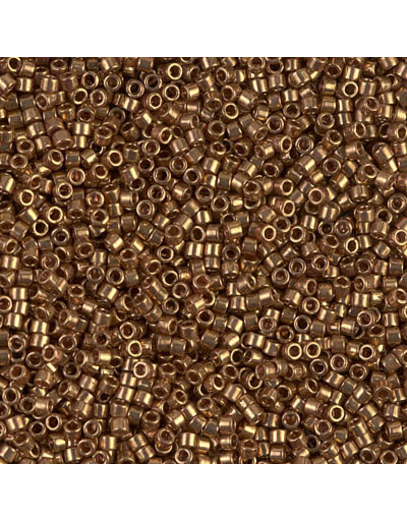 Miyuki db22L 11 Delica  Light Bronze Brown Metallic
