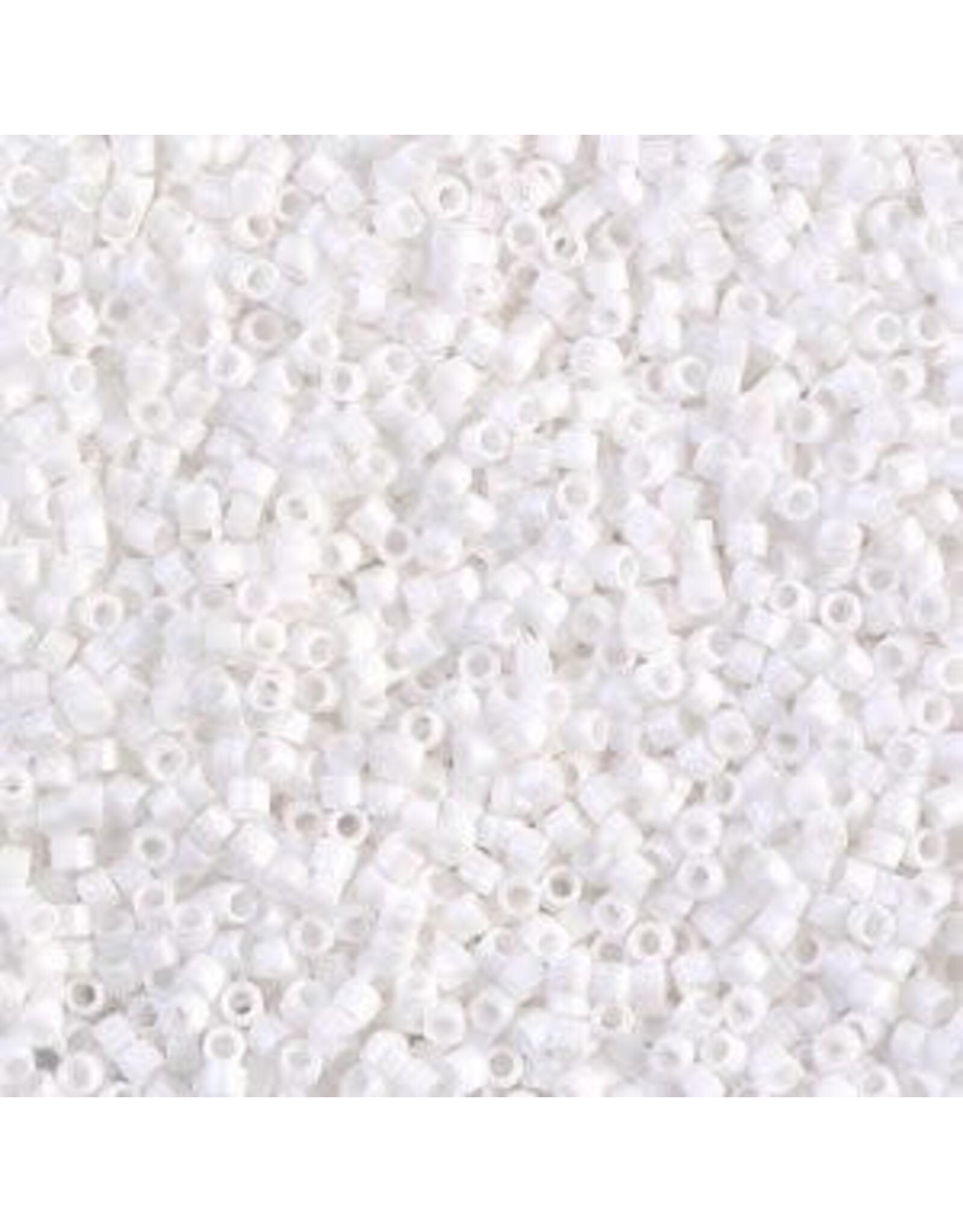 Miyuki db351 11 Delica  Opaque White Matte