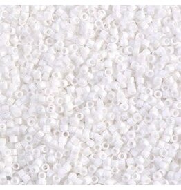 Miyuki db351 11 Delica  Opaque White Matte