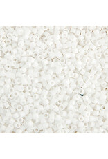 Miyuki db351 11 Delica  Opaque White Matte