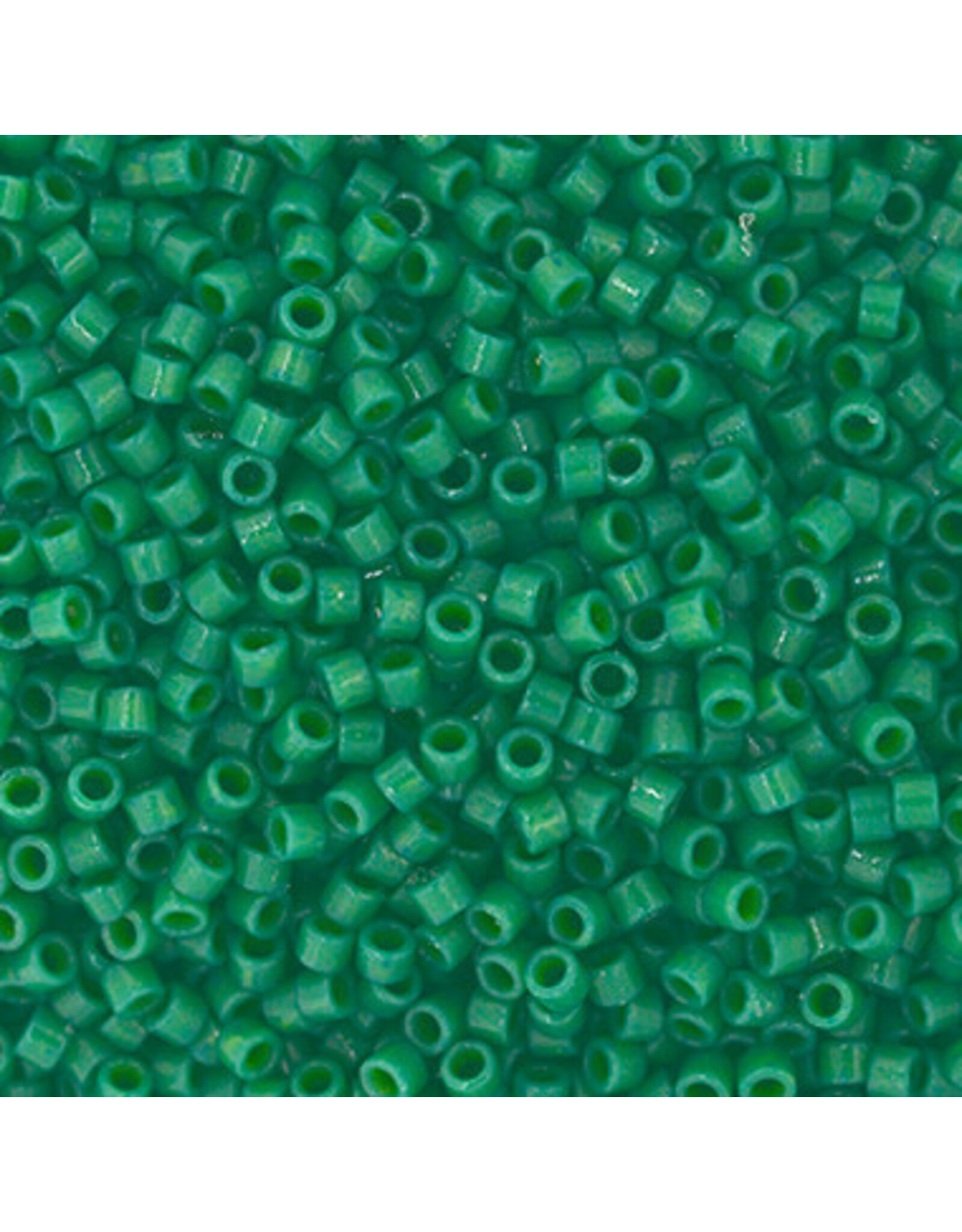 Miyuki db2127b 11 Delica  Opaque Emereald Green Duracoat