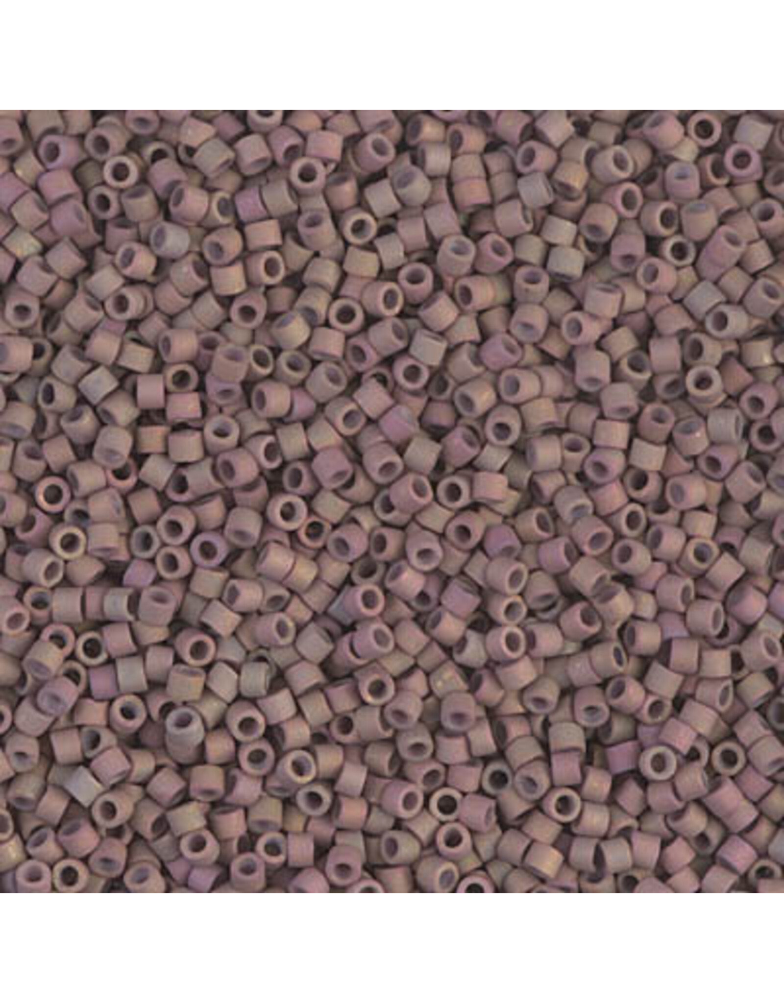 Miyuki db1061 11 Delica Brown AB Matte Metallic 3.5g