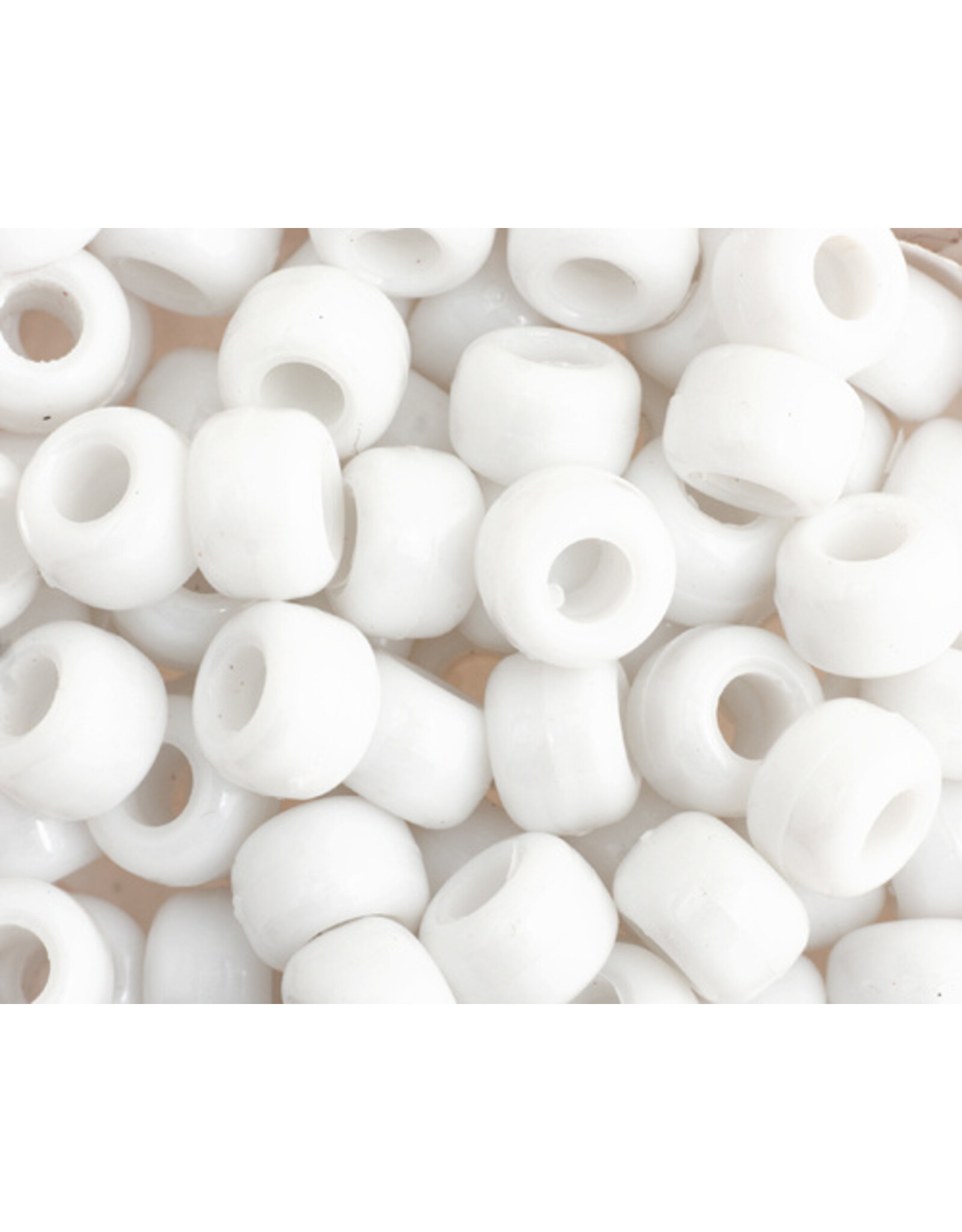 Crow Beads 9mm Opaque White