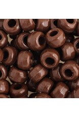 Crow Beads 9mm Opaque Brown