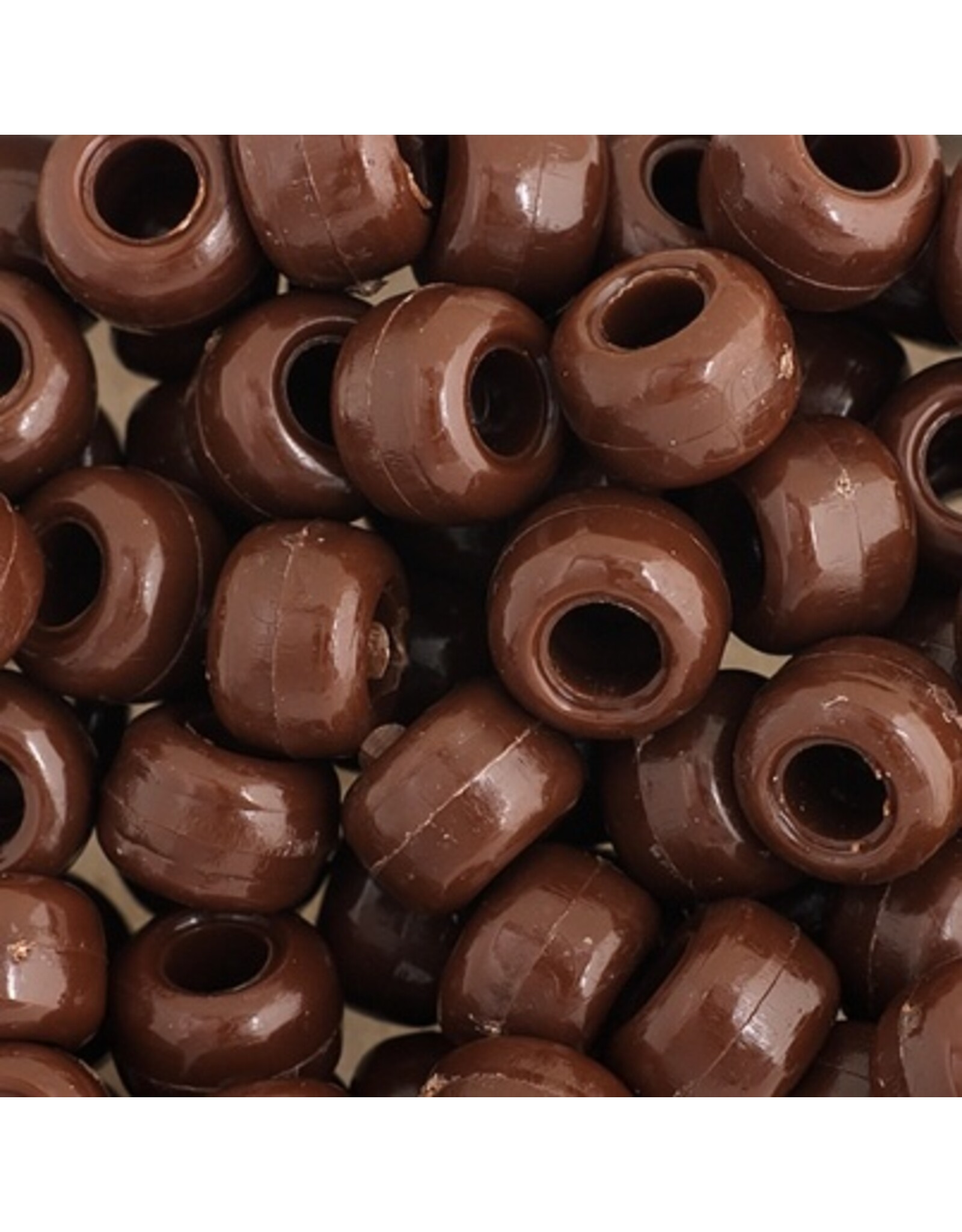 Crow Beads 9mm Opaque Brown