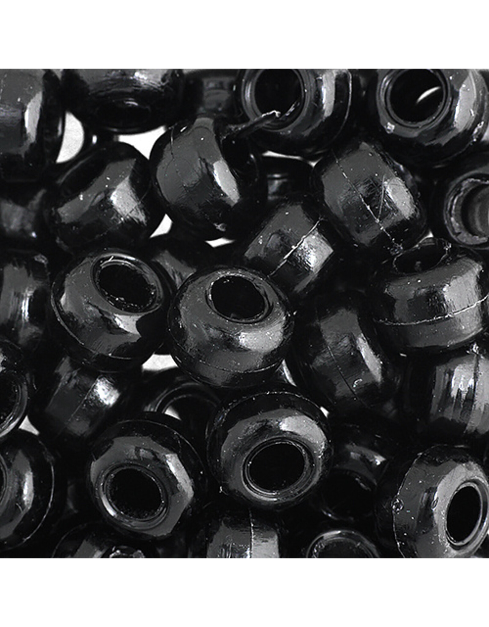 Crow Beads 9mm Opaque Black