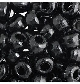 Crow Beads 9mm Opaque Black