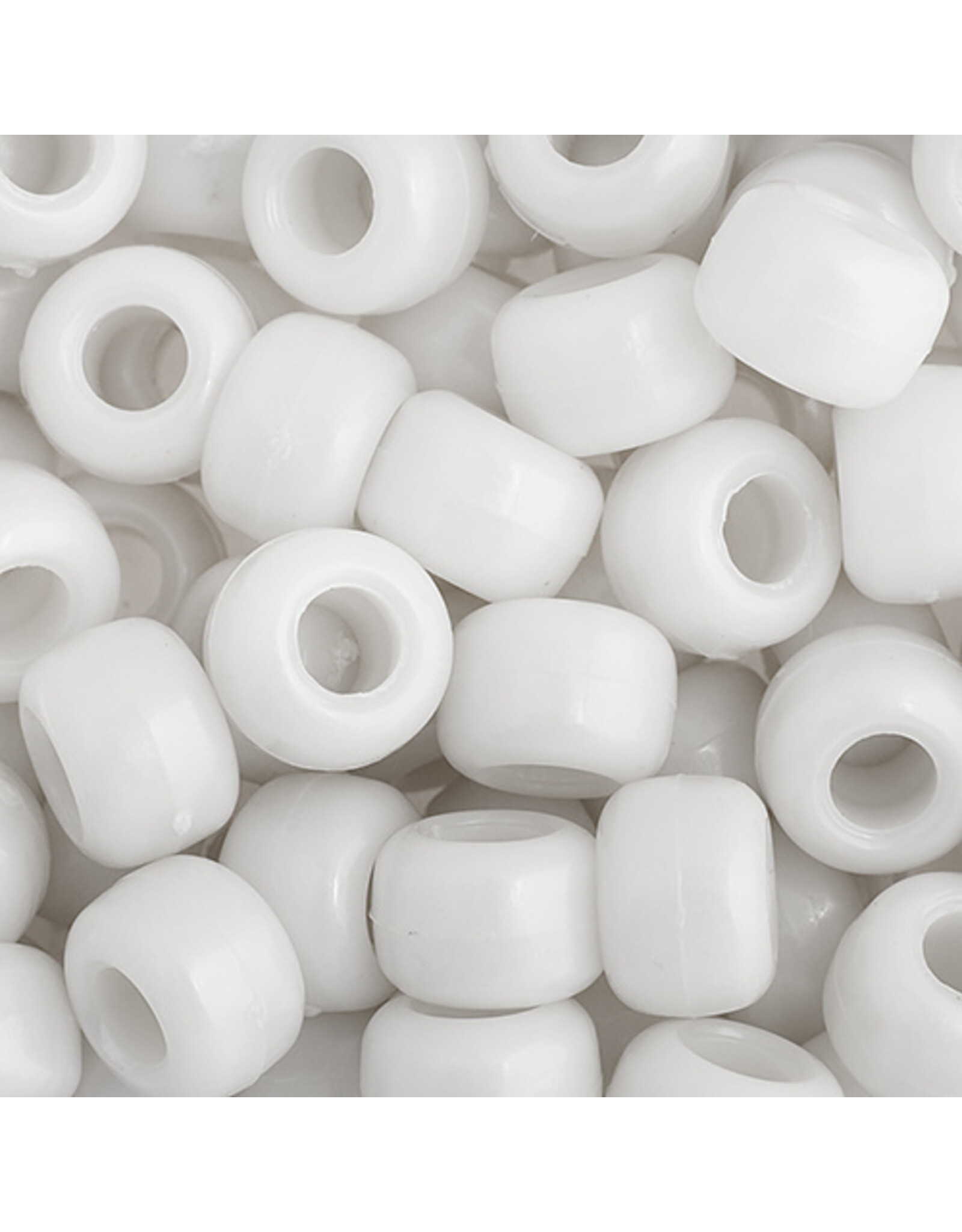 Crow Beads 9mm Opaque White