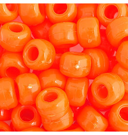 Crow Beads 9mm Opaque Orange