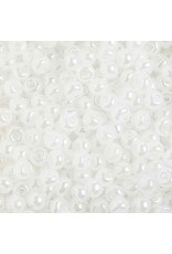Czech 629265 4  Seed  Opaque White Pearl