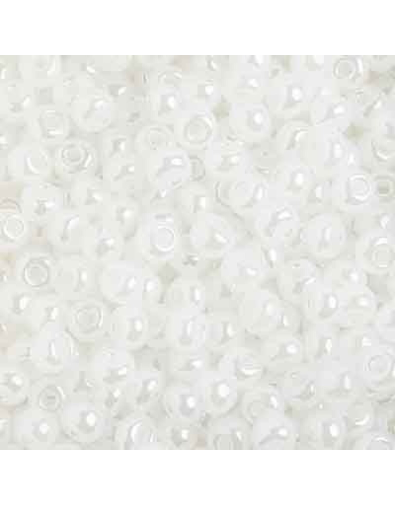 Czech 629265 4  Seed  Opaque White Pearl