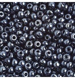 Czech 4/0 Seed Gunmetal