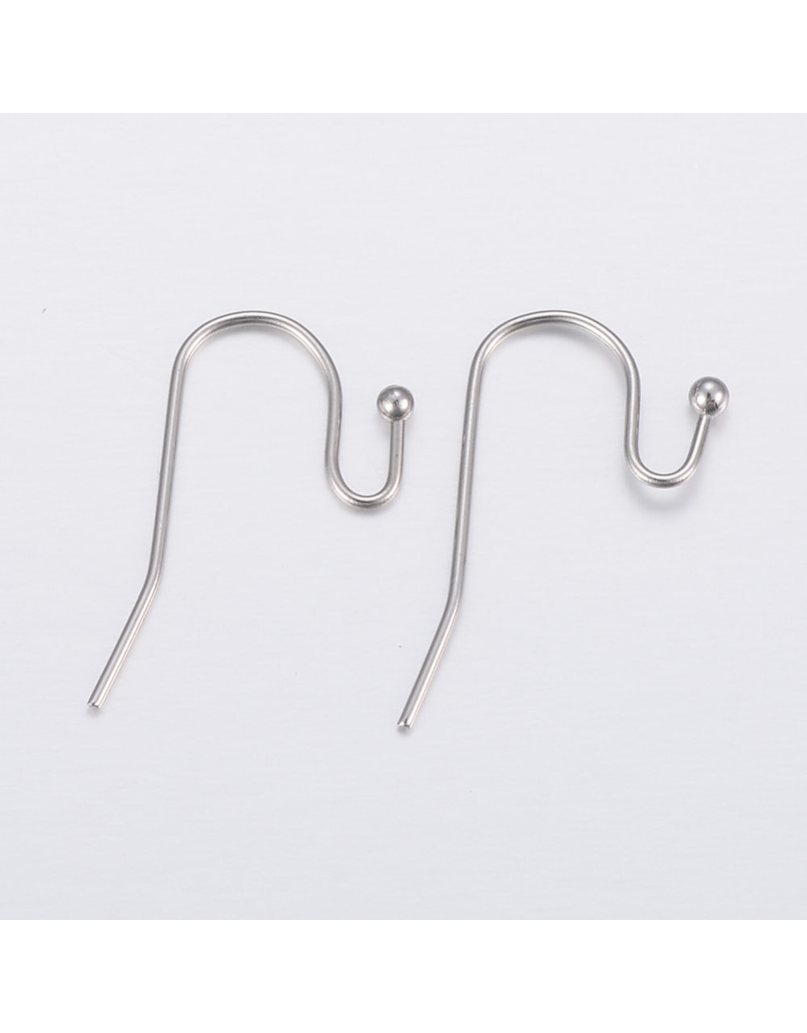 Ear Wire 21x12mm Stainless Steel