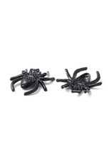 Spider Pendant 30mm Black   x6