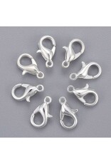 Lobster Clasp 10mm Silver
