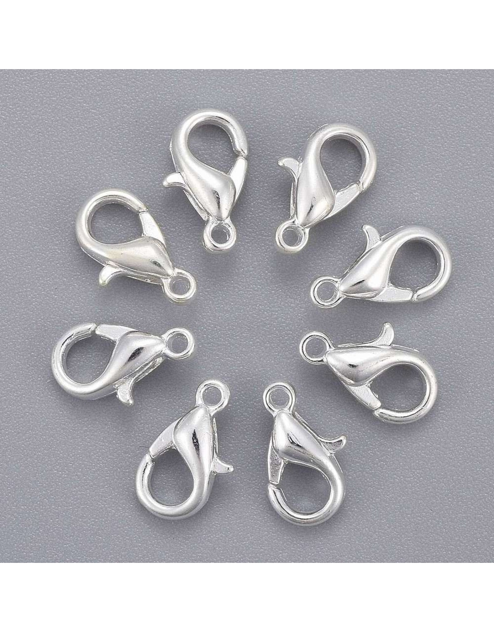 Lobster Clasp 10mm Silver