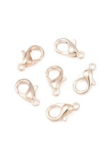 Lobster Clasp 10mm Rose Gold