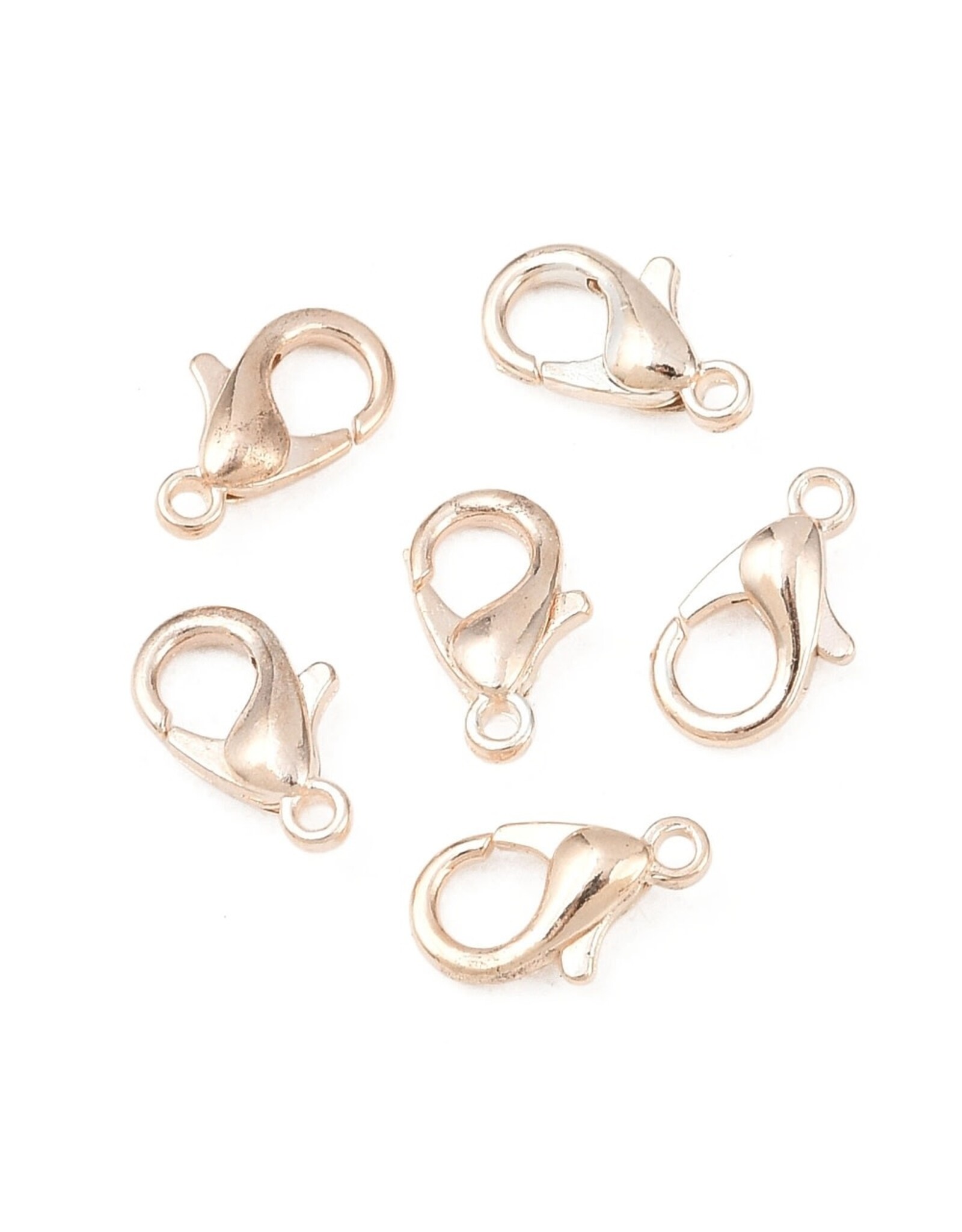 Lobster Clasp 10mm Rose Gold