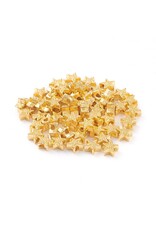 Star Bead Gold  6mm    NF