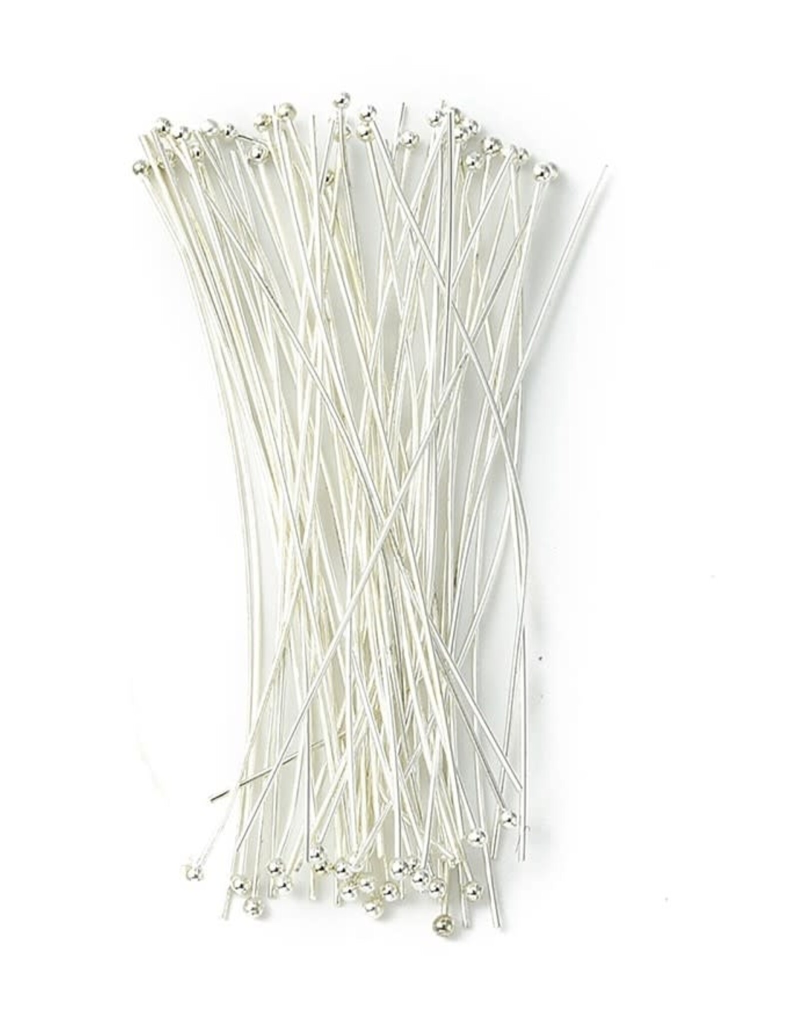 Headpins 3”  Ball 20g  Silver   NF