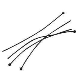 Headpin with 1.5mm Ball  2” 24g  Gunmetal   x100   NF