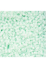 cb1165   11 Cylin Opaque Pale Seafoam Blue Matte 12g