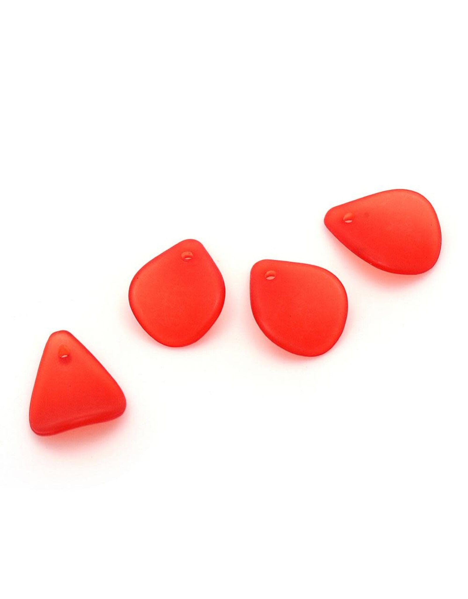 16x12mm Acrylic Leaf Random Mix   x100