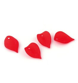 20x14mm Acrylic Leaf Random Mix   x50