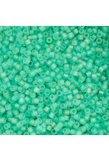 cb1186  11 Cylin  Turquoise Green AB  Matte 12g