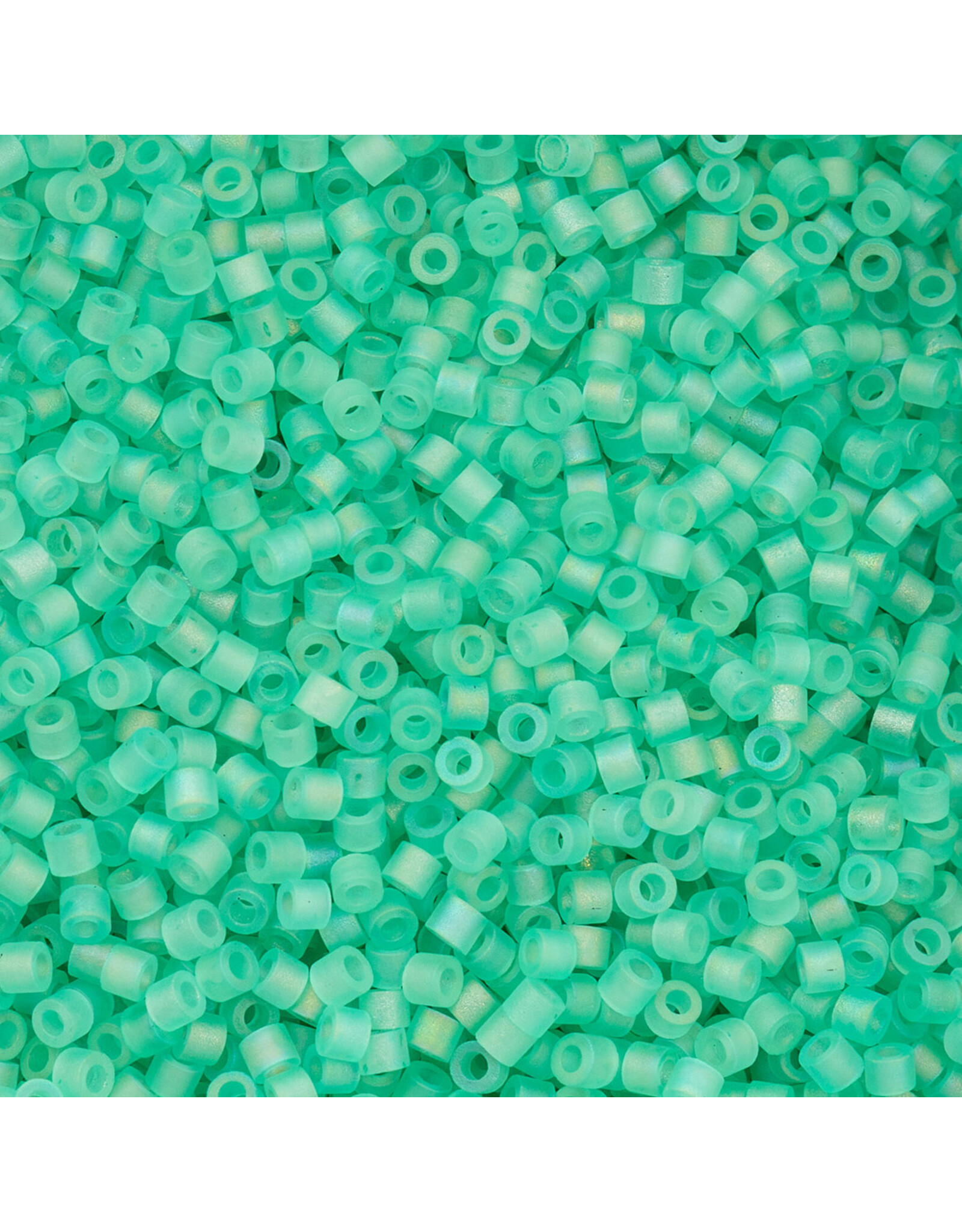 cb1186  11 Cylin  Turquoise Green AB  Matte 12g