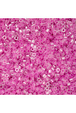cb1033  11 Cylin  Clear Fuchsia Ceylon c/l   12g