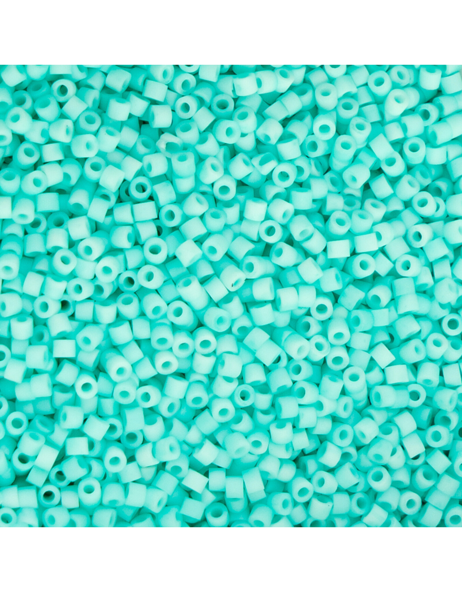 cb1227  11 Cylin  Opaque Turquoise Blue  Matte 12g