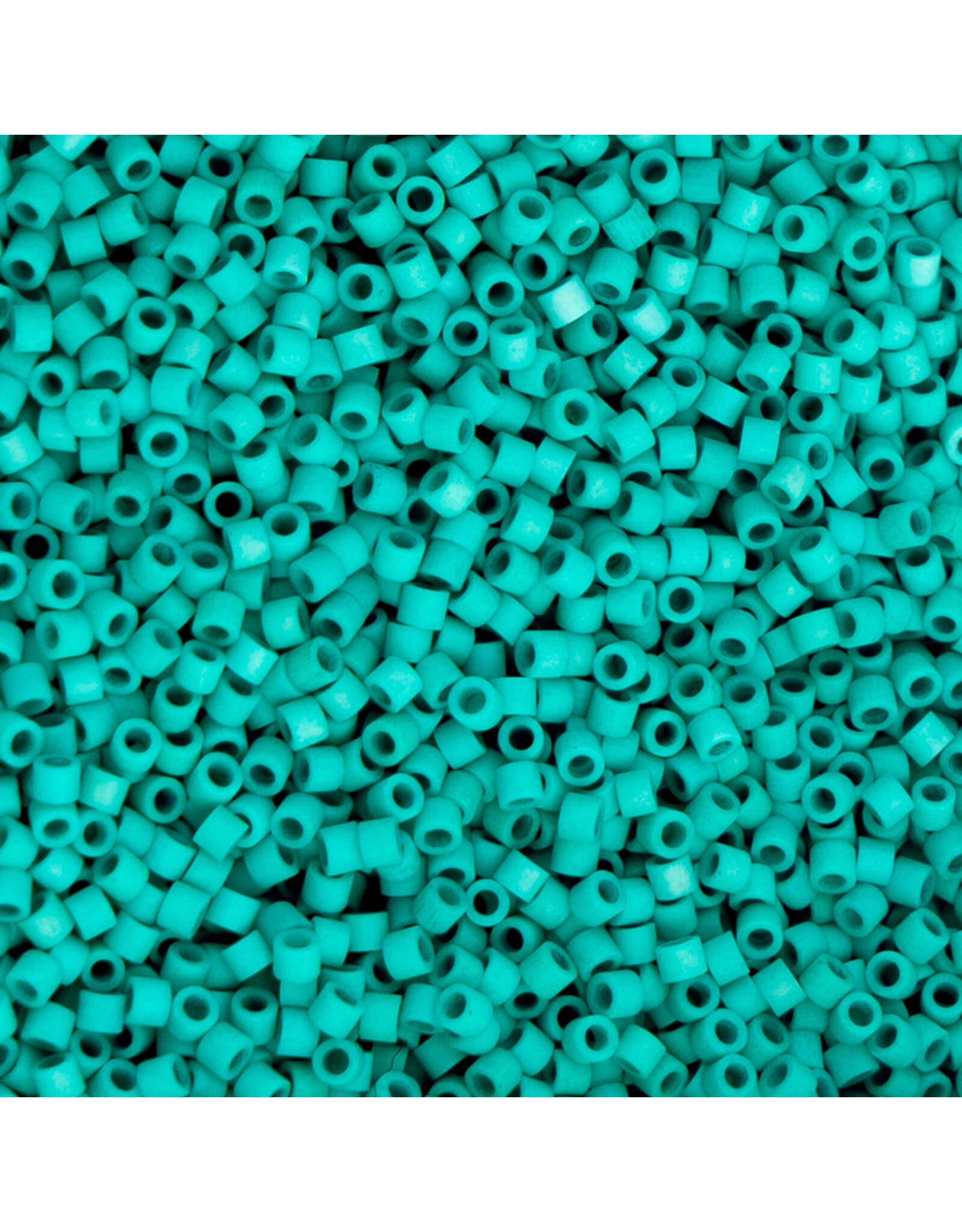 cb1208  11 Cylin   Opaque Turquoise Blue Matte    12g
