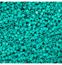 cb1208  11 Cylin   Opaque Turquoise Blue Matte    12g