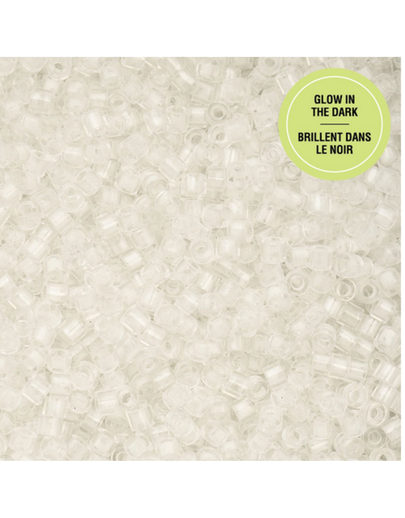 cb1135   11 Cylin Glow In Dark White to Turquoise c/l  12g