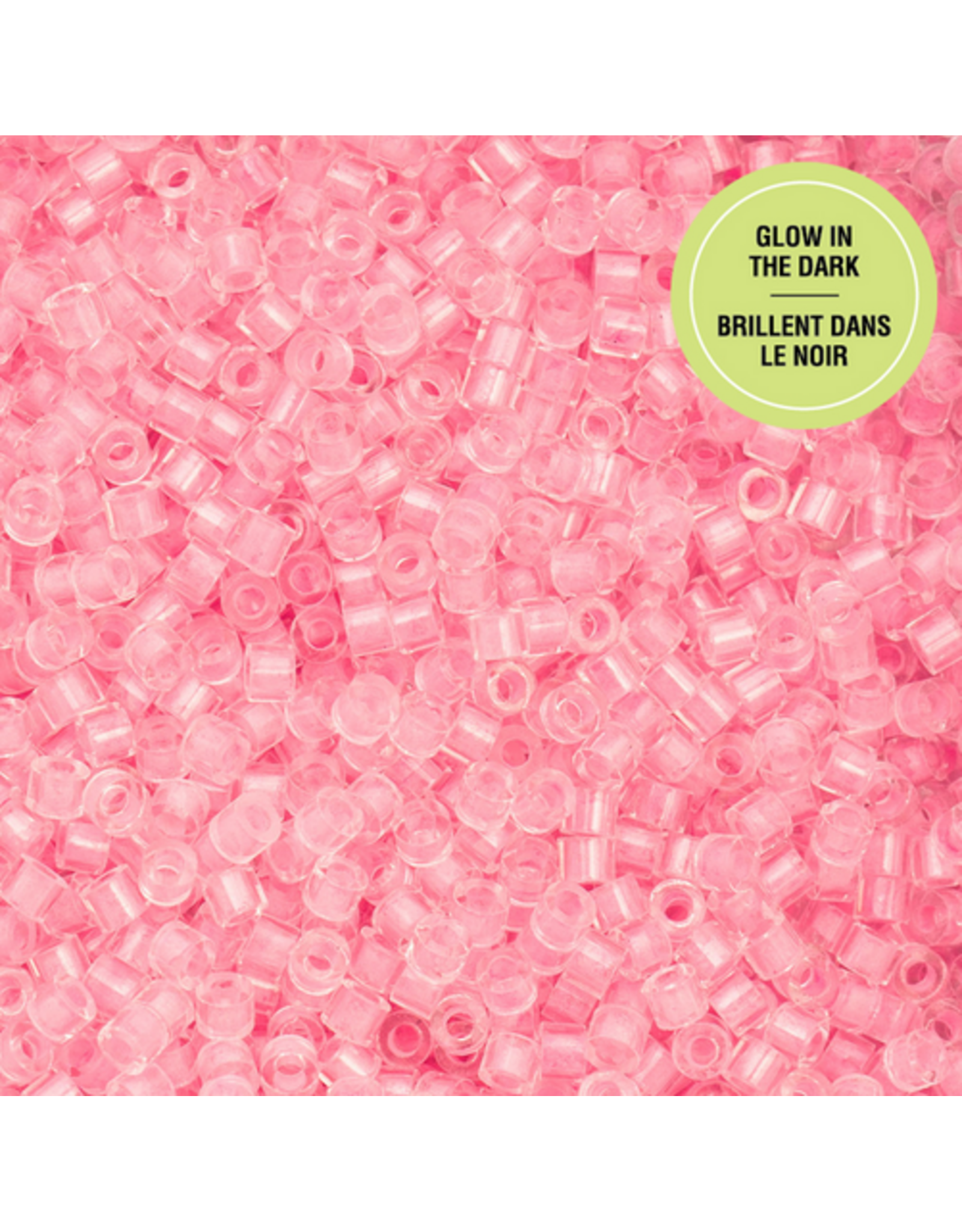 cb1138   11 Cylin Glow In Dark Pink Neon  to Peach c/l  12g