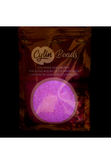 cb1139   11 Cylin Glow In Dark Rose to Dark Pink c/l  12g