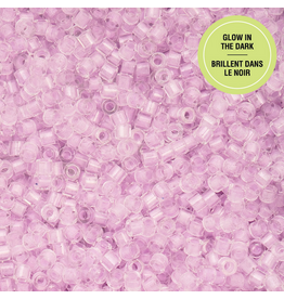cb1140  11 Cylin Glow In Dark Violet to Blue  c/l  12g