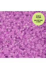 cb1141  11 Cylin Glow In Dark Purple to White  c/l  12g