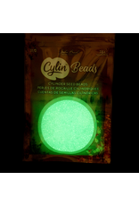 cb1145  11 Cylin Glow In Dark Light Green to Green  c/l  12g