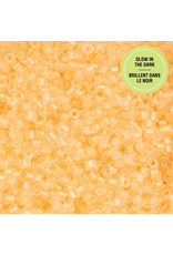 cb1147  11 Cylin Glow In Dark Light Orange to Yellow  c/l  12g