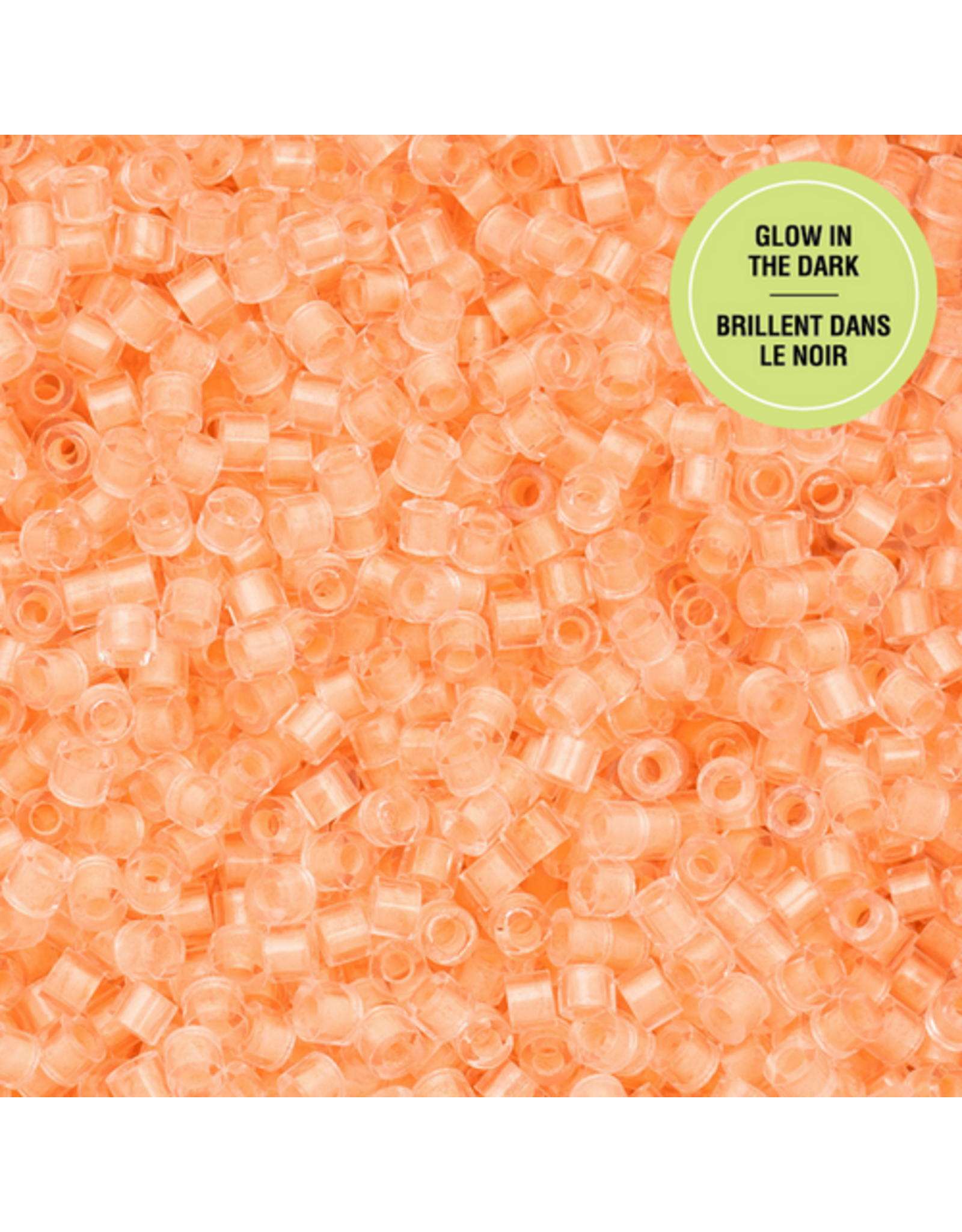 cb1148  11 Cylin Glow In Dark  Orange to Orange  c/l  12g